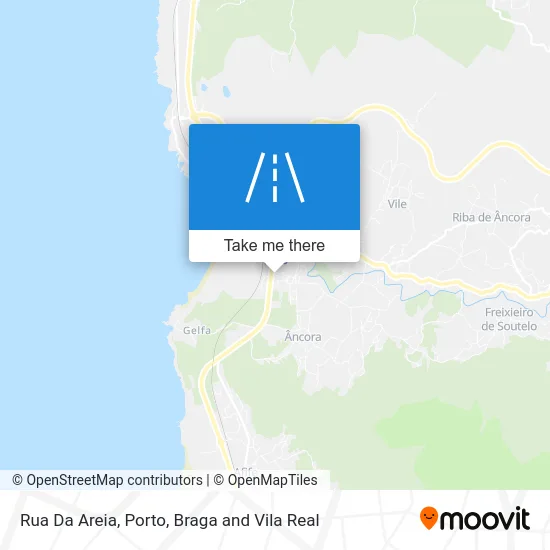 Rua Da Areia map