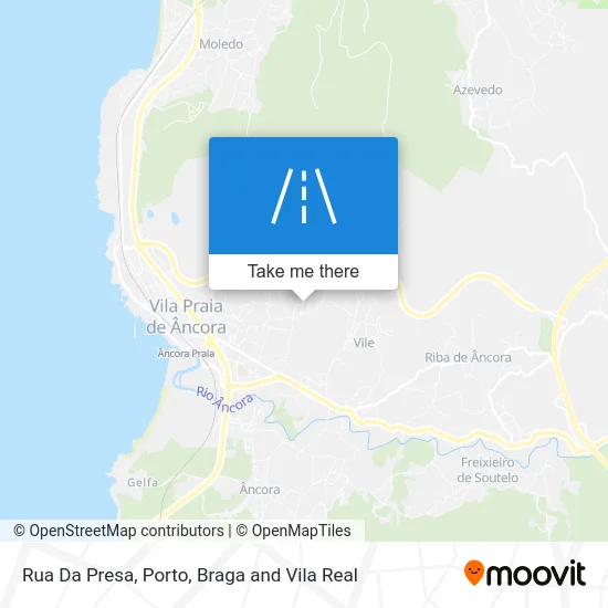 Rua Da Presa map
