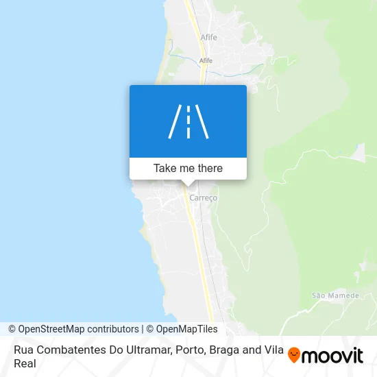 Rua Combatentes Do Ultramar map