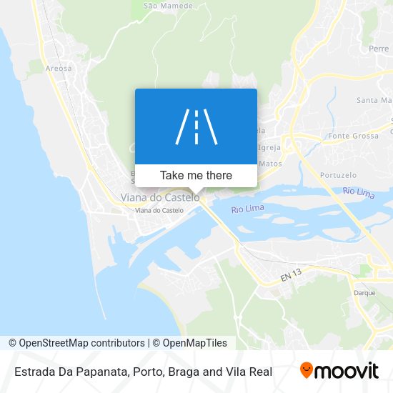 Estrada Da Papanata mapa
