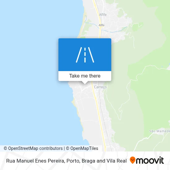 Rua Manuel Enes Pereira map