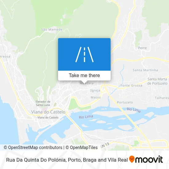 Rua Da Quinta Do Polónia map