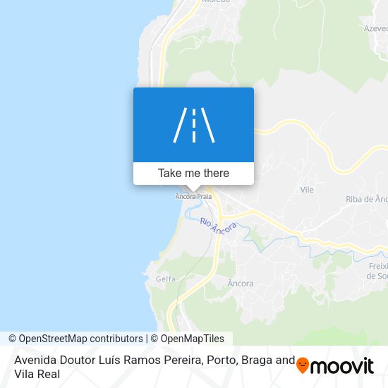 Avenida Doutor Luís Ramos Pereira mapa