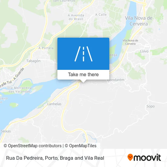Rua Da Pedreira map
