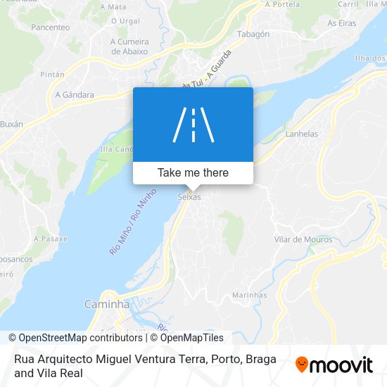 Rua Arquitecto Miguel Ventura Terra map