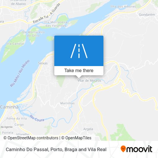 Caminho Do Passal mapa