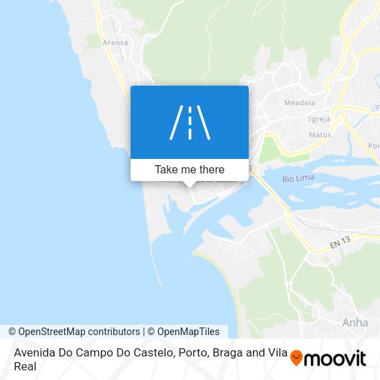 Avenida Do Campo Do Castelo map
