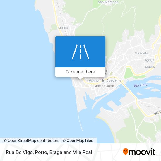 Rua De Vigo mapa
