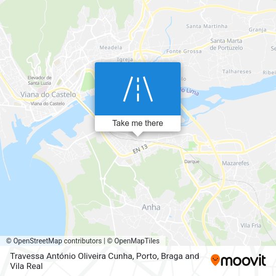 Travessa António Oliveira Cunha map