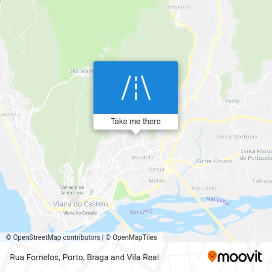Rua Fornelos map