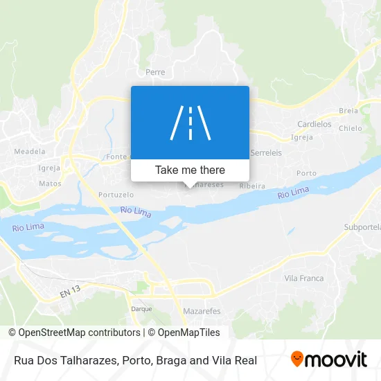 Rua Dos Talharazes map