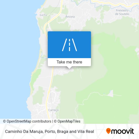 Caminho Da Maruja mapa
