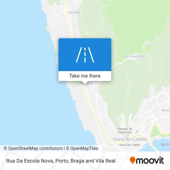 Rua Da Escola Nova map