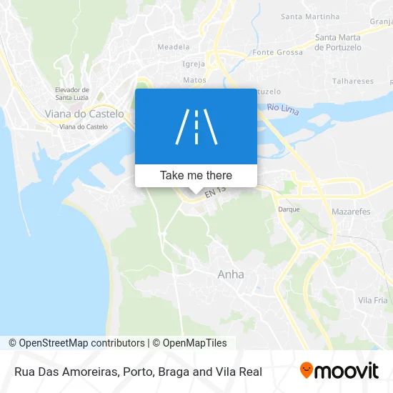 Rua Das Amoreiras map