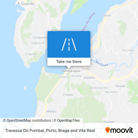 Travessa Do Pombal mapa