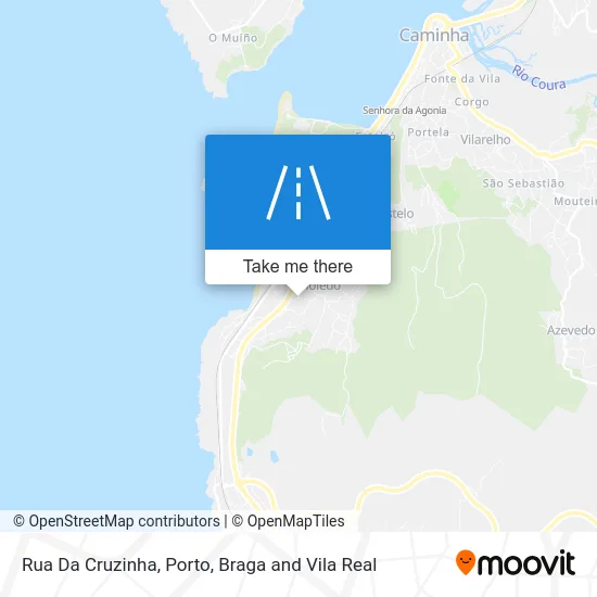 Rua Da Cruzinha map