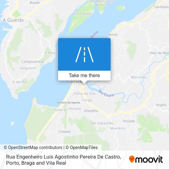 Rua Engenheiro Luís Agostinho Pereira De Castro mapa