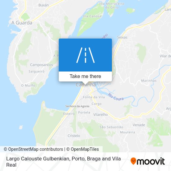 Largo Calouste Gulbenkian mapa