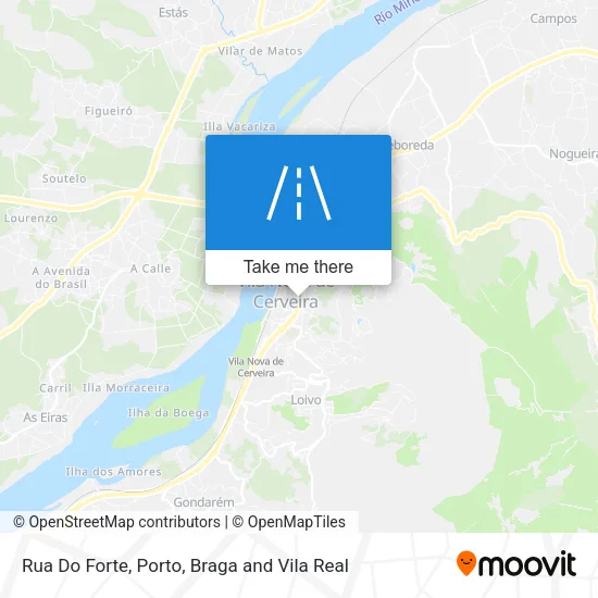 Rua Do Forte map