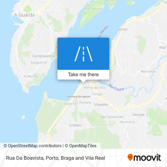 Rua Da Boavista map