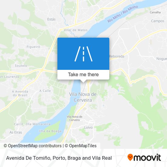 Avenida De Tomiño map