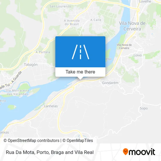 Rua Da Mota map