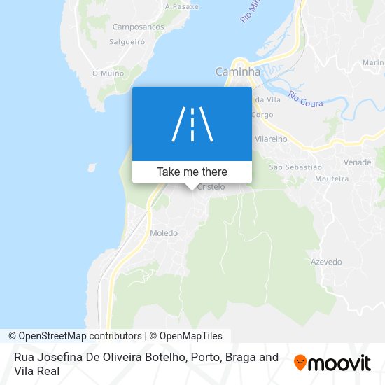 Rua Josefina De Oliveira Botelho mapa