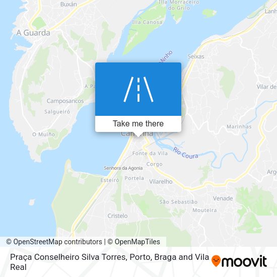 Praça Conselheiro Silva Torres map