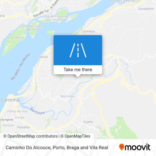 Caminho Do Alcouce mapa