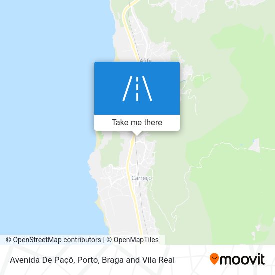 Avenida De Paçô map