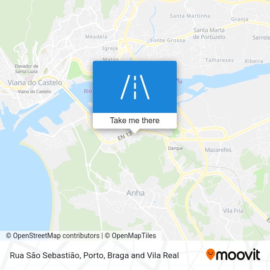 Rua São Sebastião map