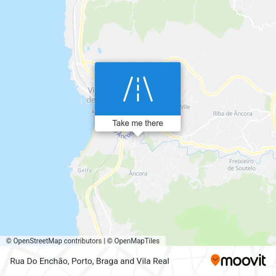 Rua Do Enchão map