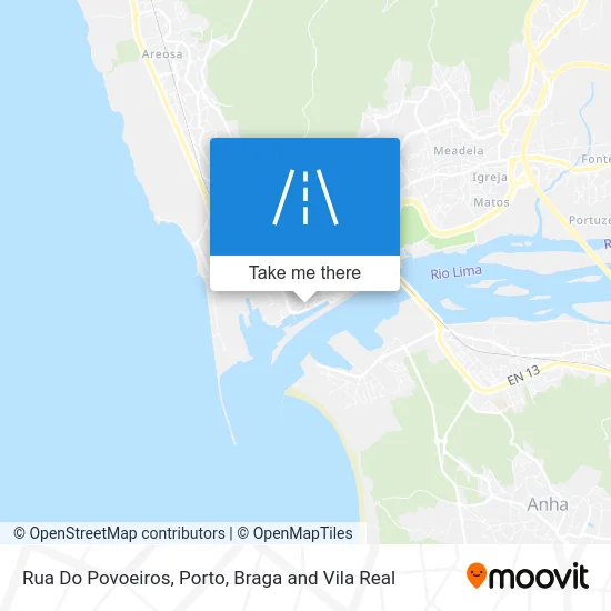 Rua Do Povoeiros map