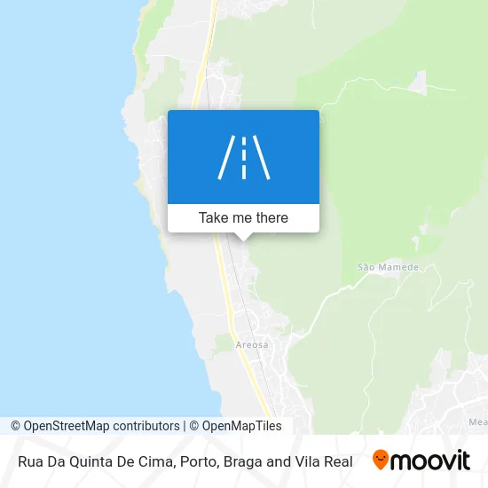 Rua Da Quinta De Cima map