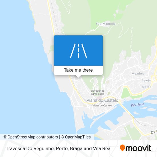 Travessa Do Reguinho mapa