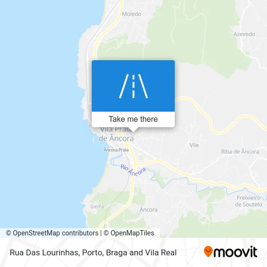 Rua Das Lourinhas map