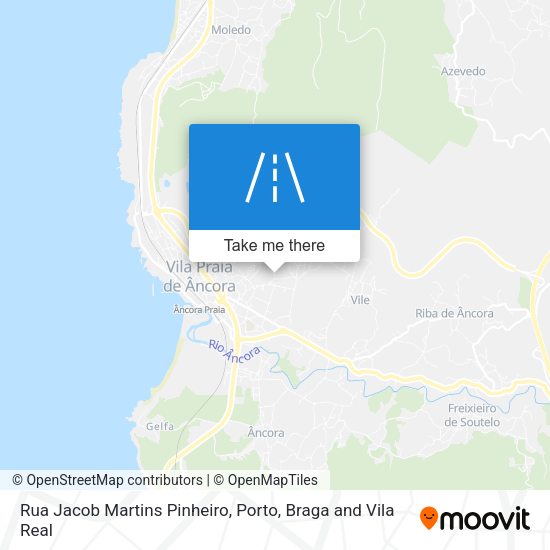 Rua Jacob Martins Pinheiro mapa