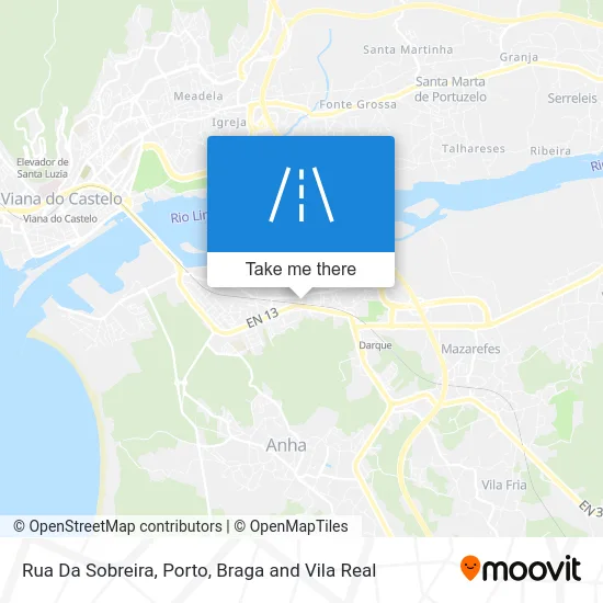 Rua Da Sobreira map