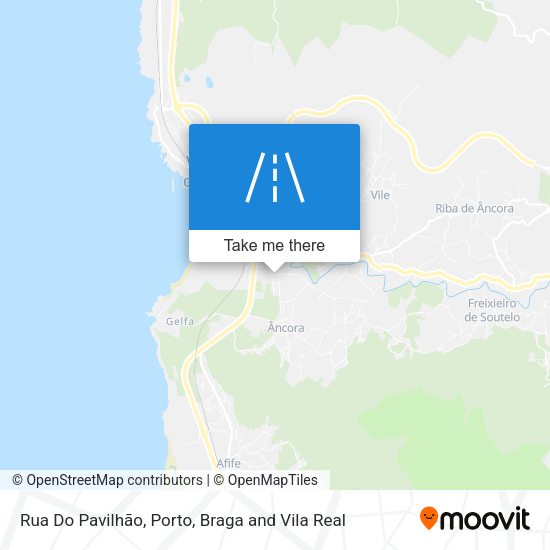Rua Do Pavilhão mapa