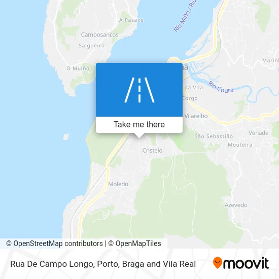 Rua De Campo Longo map