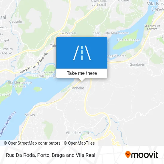 Rua Da Roda map