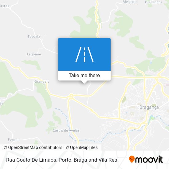 Rua Couto De Limãos mapa