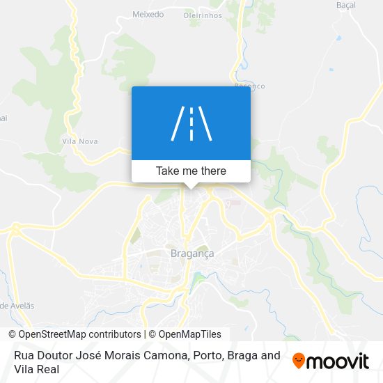 Rua Doutor José Morais Camona map