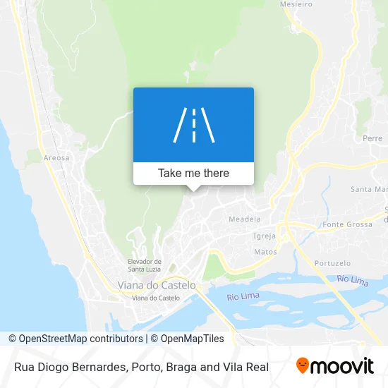 Rua Diogo Bernardes map