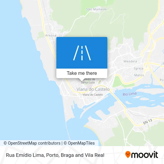 Rua Emídio Lima map