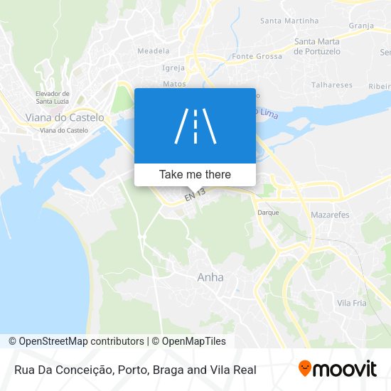 Rua Da Conceição map