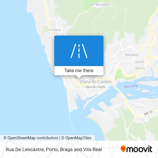 Rua De Lencastre map