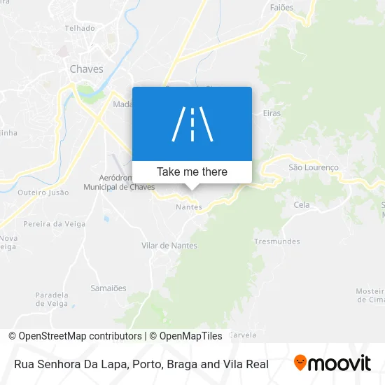 Rua Senhora Da Lapa map