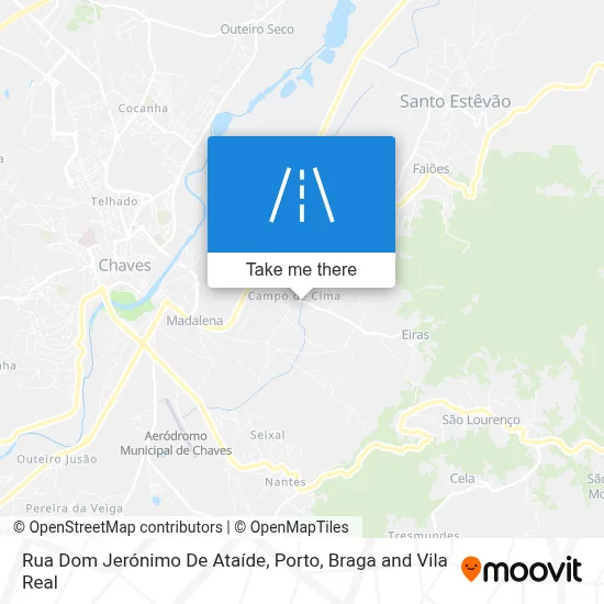 Rua Dom Jerónimo De Ataíde map