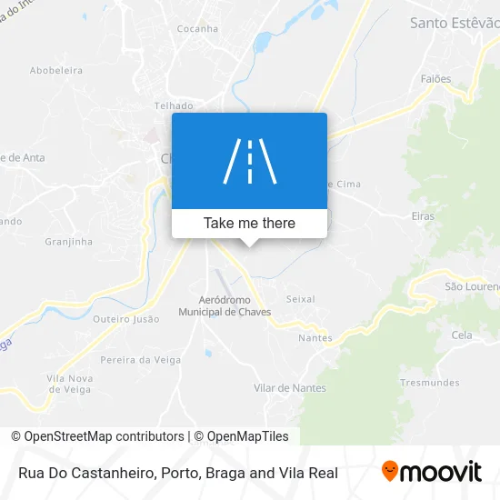 Rua Do Castanheiro map